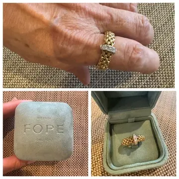 金婚式を迎えた母へ、指輪のプレゼント