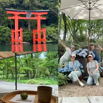 箱根⭐︎心を満たす大人女子4人旅