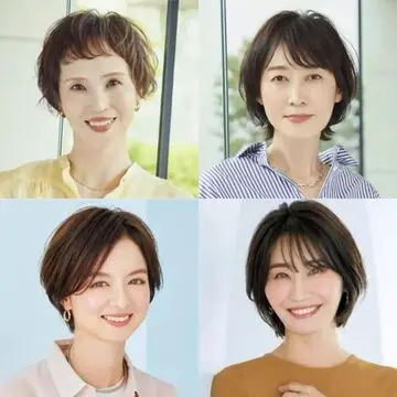 素敵ね、と褒められる！「50代のショートヘア・髪型」若見えヘアスタイル48選