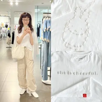 『UNIQLO×ミッフィ』大人可愛いキャラTシャツの着こなしに挑戦してみた