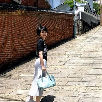 真っ白いスニーカーで長崎の街をお散歩♪