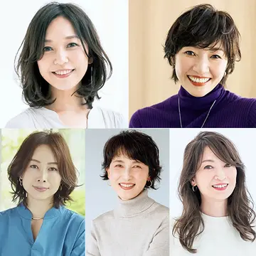 髪型で肌たるみもカバー！40代に似合う「大人のミディアムヘア」【50代髪型人気ランキングTOP10】