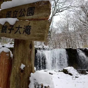 雪化粧の十和田、奥入瀬渓流へ