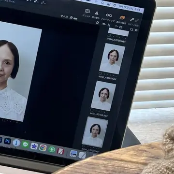 増毛？100本分のヘアループをつけました