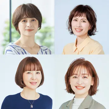 【50代に人気のボブヘアスタイル60選】老けて見えない！おばさんぽくならずふんわりボリュームを取り戻す