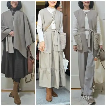 コーディネートで振り返る11月～旅も日常もニュアンスカラーで楽しむ11月の私～