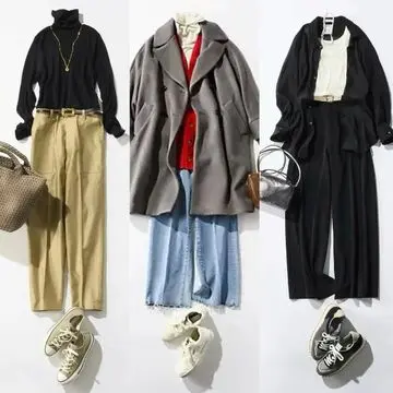 50代は上品にこなれる！「冬のスニーカー」スタイル12選
