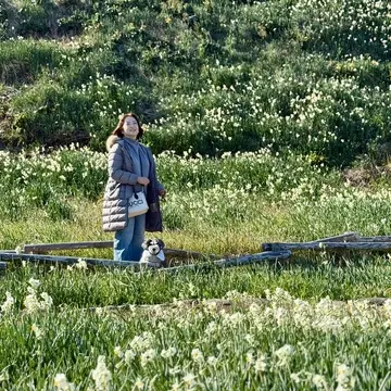 愛犬と旅する冬の伊豆・水仙まつり＆本格カレー