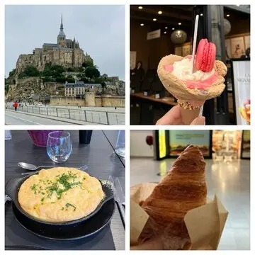女子旅。パリのごはん。