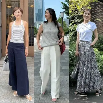 【50代「ユニクロ・GU」コーデ】過酷な夏を快適に！猛暑のおしゃれに役立つインナーやTシャツが大活躍