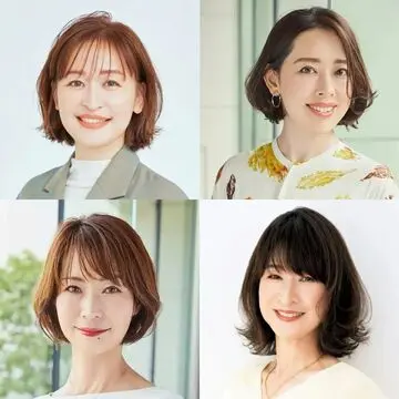 カジュアルにもエレガントにも決まる「50代のボブヘア」58選