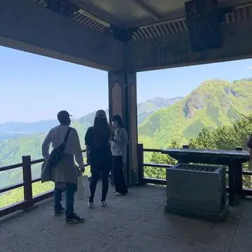 見晴台からの景色もきれい！秩父三峰神社へ。