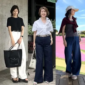 【50代「ユニクロ・GU」コーデ】少しずつ秋仕様にシフト！ 季節の変わり目に着たいアイテムが豊富
