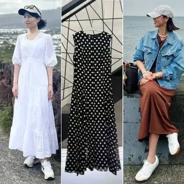 50代は夏のワンピースなに着てる？ 白や青、グリーンなどカラー別ワンピース9選【チームJマダムまとめ】