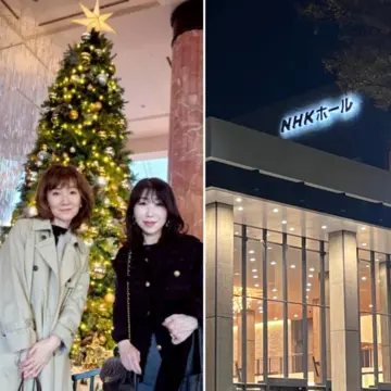 恵比寿でキラキラツリー観賞・夜はLiveで NHKホールへ