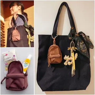 行楽の秋のお供に😄無印良品ミニミニリュック