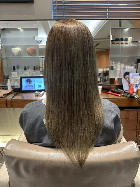 【アラフォーヘアカラー】ブルー強めカラーで、寒色を維持。_1_1