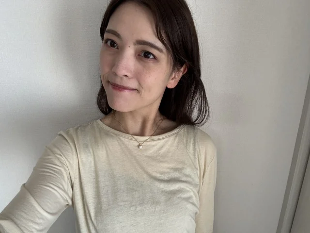 ユニクロで見つけた！春らしいシアーTが最近のお気に入り_1_2-2