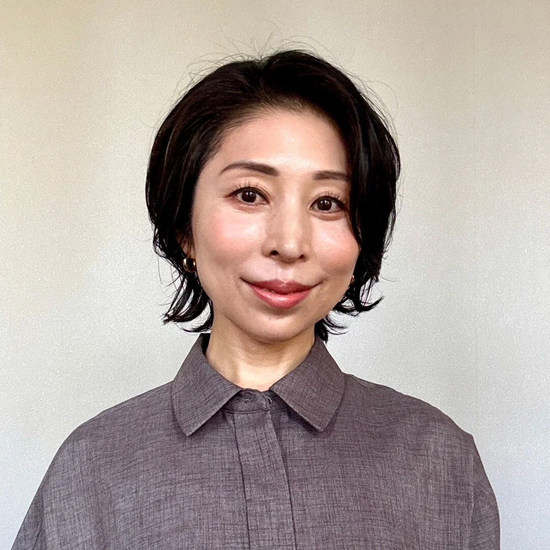 ウルフカットをベースにしたゆるパーマスタイル【40代のボブヘア】