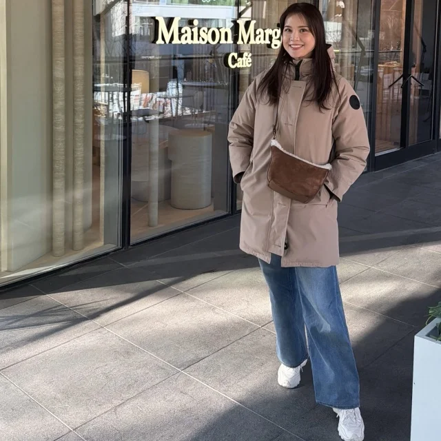 40代の「ダウン×デニム合わせ」を手抜きに見せない私の選択