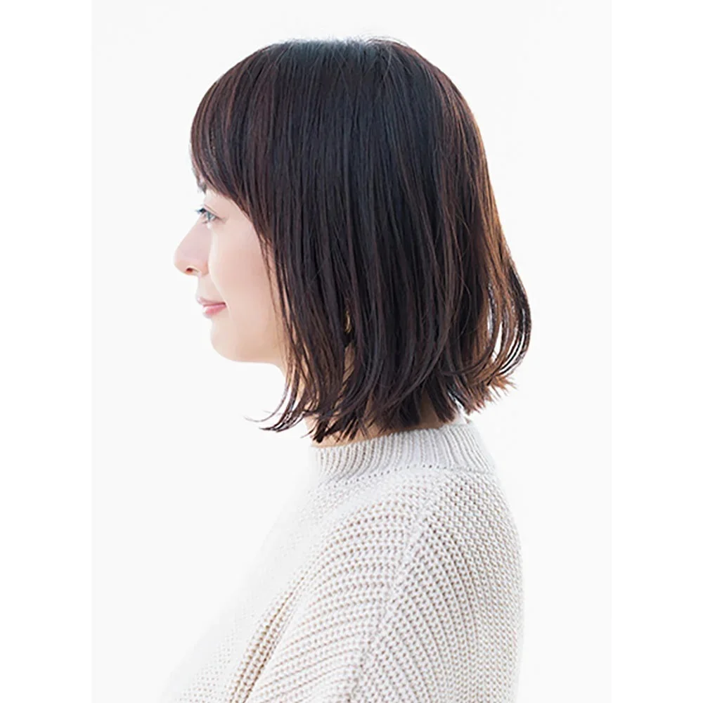 横から見た　人気ボブヘアスタイル２位の髪型