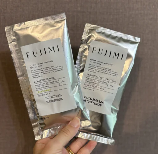 FUJIMIプロテインでおいしく美しく、栄養補給。