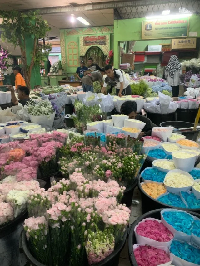 ジャカルタの花市場、Rawa Belong Flower Marketへ♪_1_2