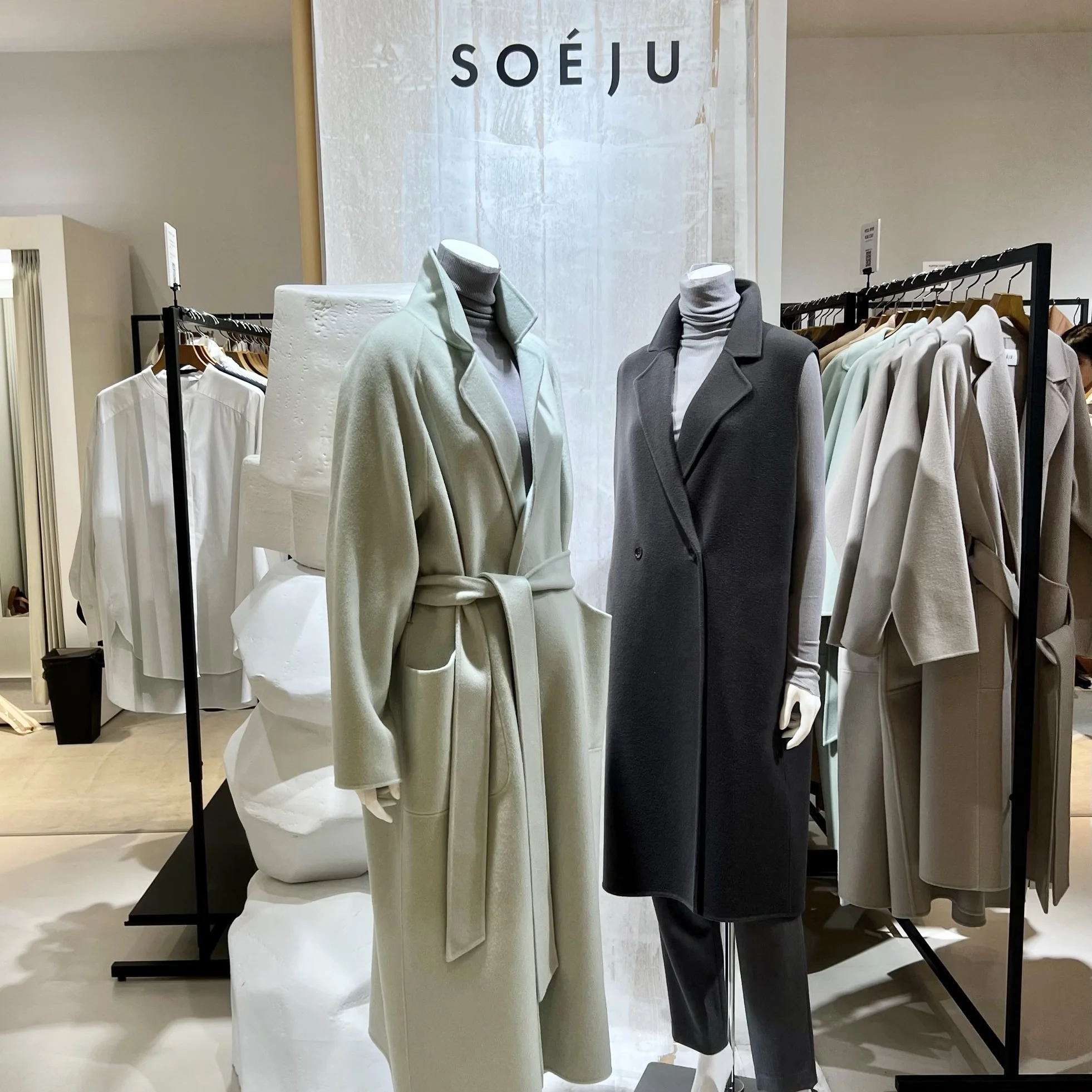 上質なベーシックアイテムを探すなら、SOÉJU POP UP STOREへ