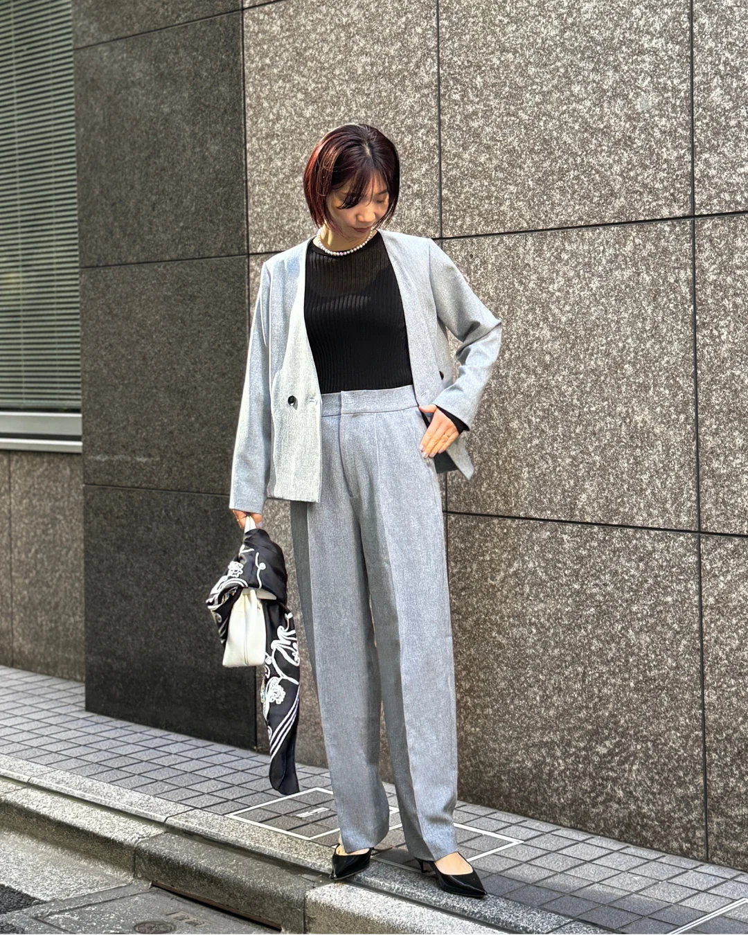 春の通勤コーデは、時短でおしゃれな「セットアップ」から始める！【アパレル出身Kの着回し術「大人はこれ、どう着る？」#10】_1_6