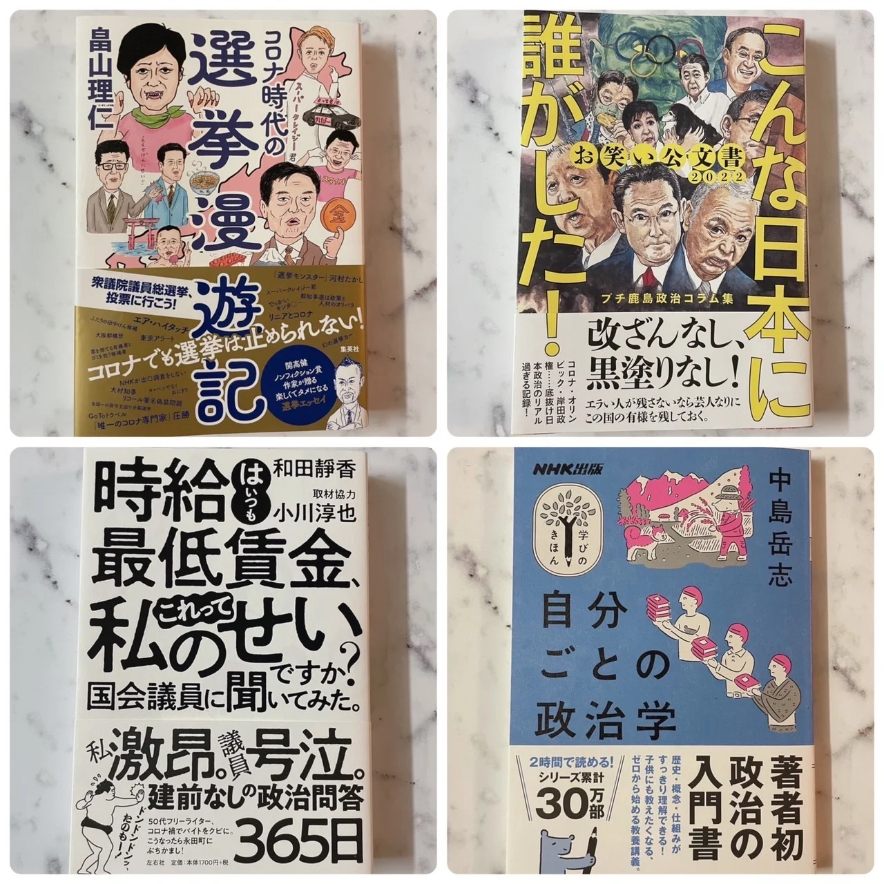 推しを見つけたくなるかも？選挙が楽しみになる読書