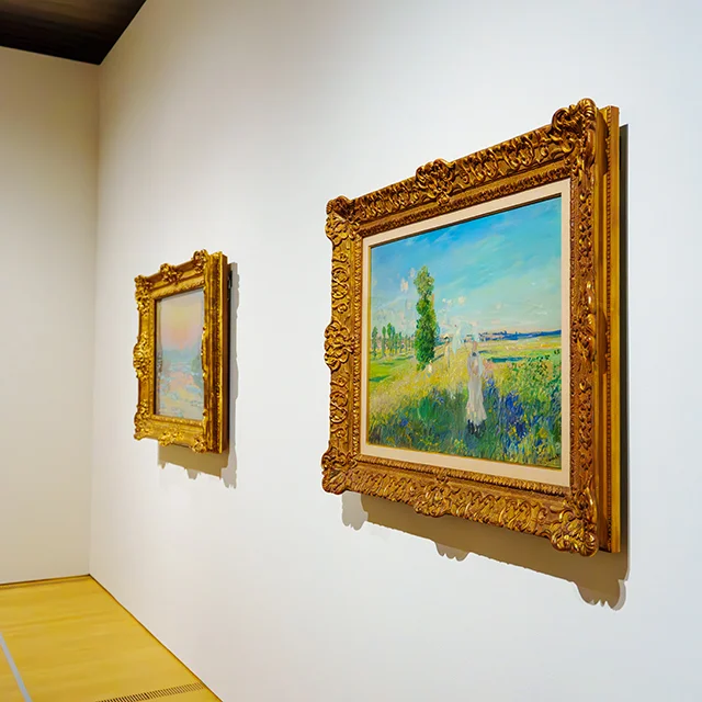 箱根　POLA美術館　大人女子旅　クロード・モネ　小田急ロマンスカー