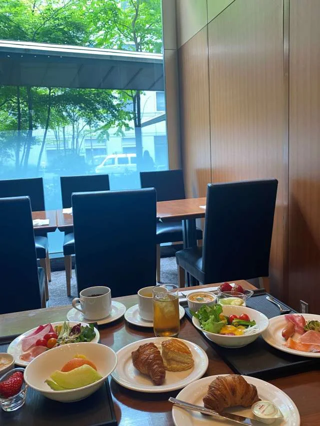 庭のホテル東京
朝食