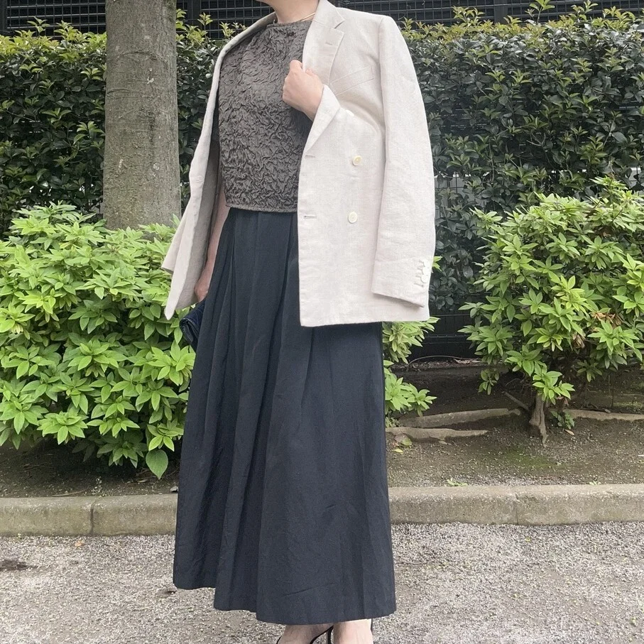 M7days
【東原妙子さんコラボ】ジャカードTブラウス
