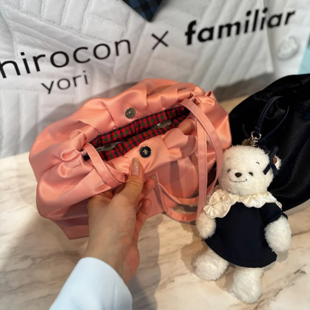 familiar と yoriのコラボが可愛すぎた。しかも親子リンク!【yori2025AW 先行受注会】速報_1_4