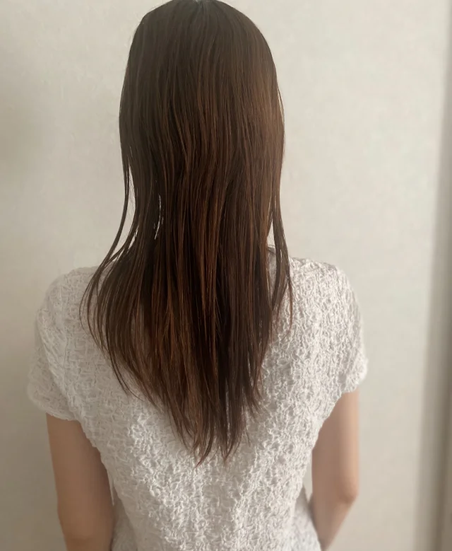 【泡×クリームが贅沢】今年はストレートパーマ不要!【自宅でのヘアケアだけで変わるのに感動】_1_7