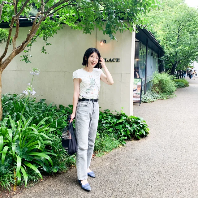 【トレンドは甘めに】今年はTシャツコーデもちょい甘にしてみる