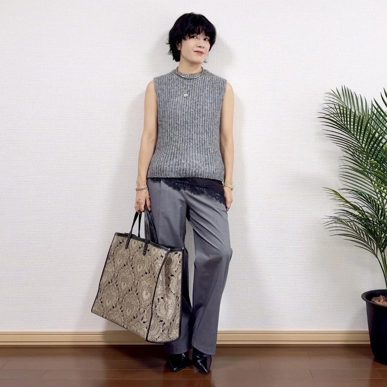 【AUBRIOT（オブリオ）】秋から冬まで楽しむおしゃれニットコーデ