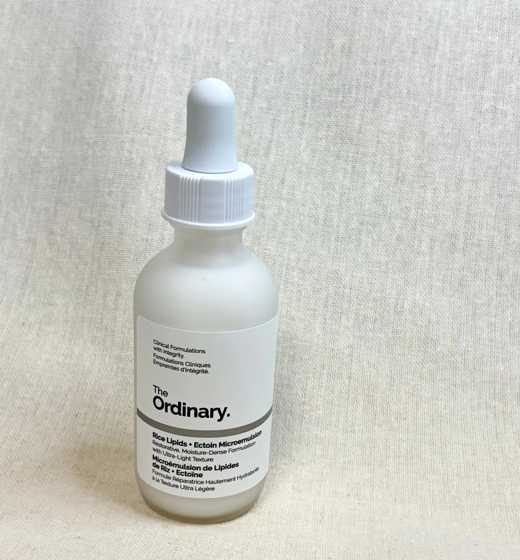 ライスLE マイクロエマルジョン　60mL ￥1980、120mL ￥3520／オーディナリー　製品の写真