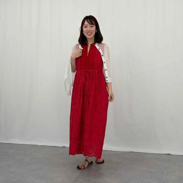 着心地抜群なヌキテパのワンピース