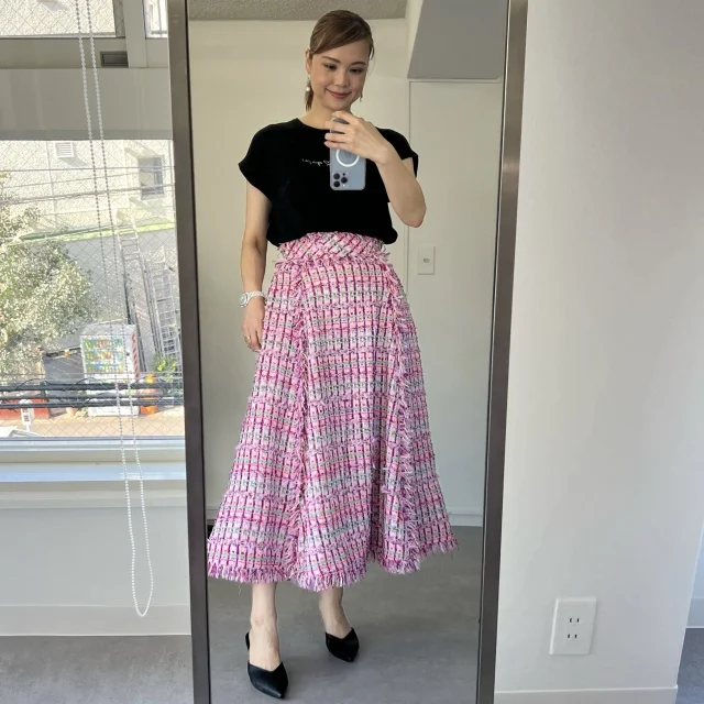 SHE Tokyo ツイードスカート