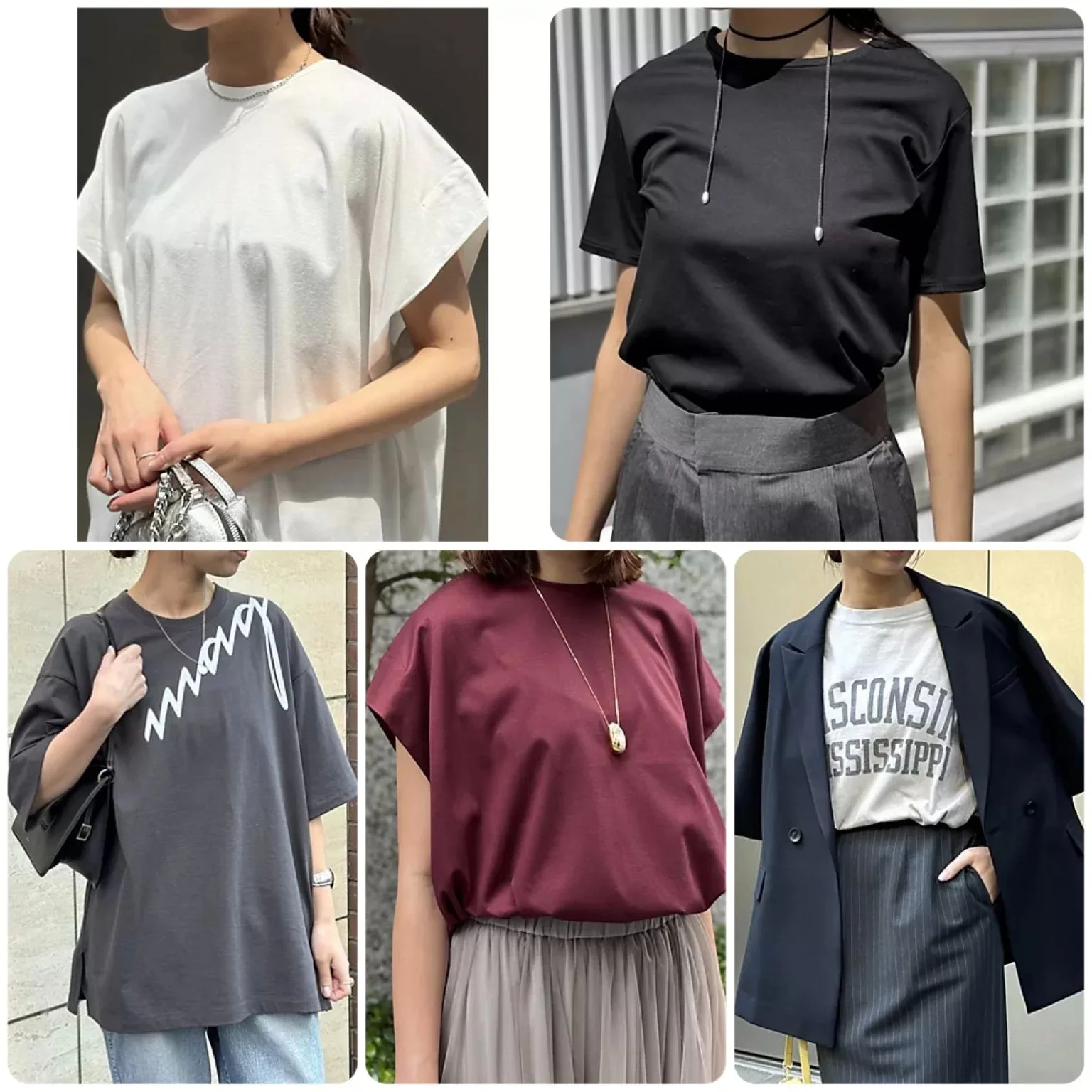 猛暑はTシャツ！ この夏着たい 【大人のTシャツ8選】