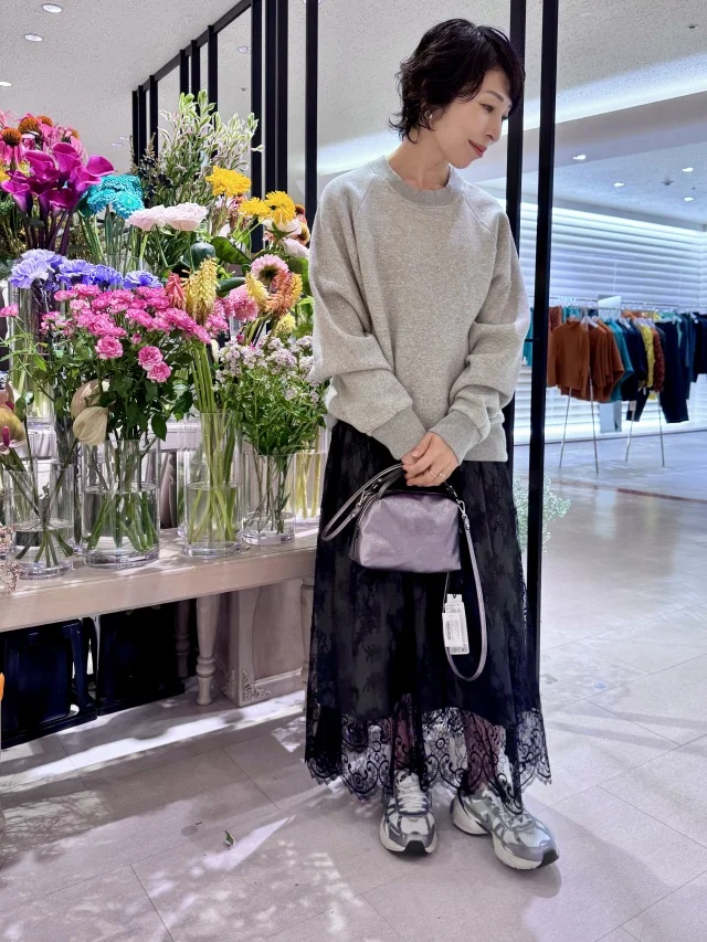 高垣麗子ちゃんコラボ服が大人可愛い！京都伊勢丹ハピプラストアで秋コーデ試着レポ_1_7