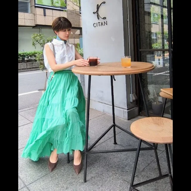 【マリソル別注】徳原文子×クチュールドアダムのドラマティックスカート着用レポ♡_1_14