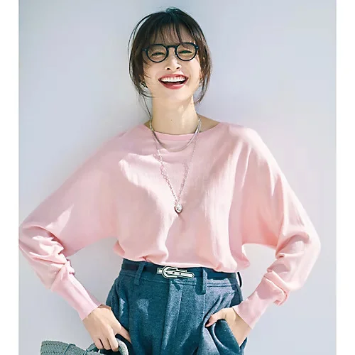 エムセブンデイズすっきり見えドルマンニット