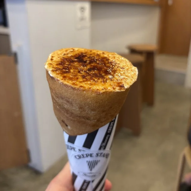 CREPE STAND HONEYのブリュレクレープ