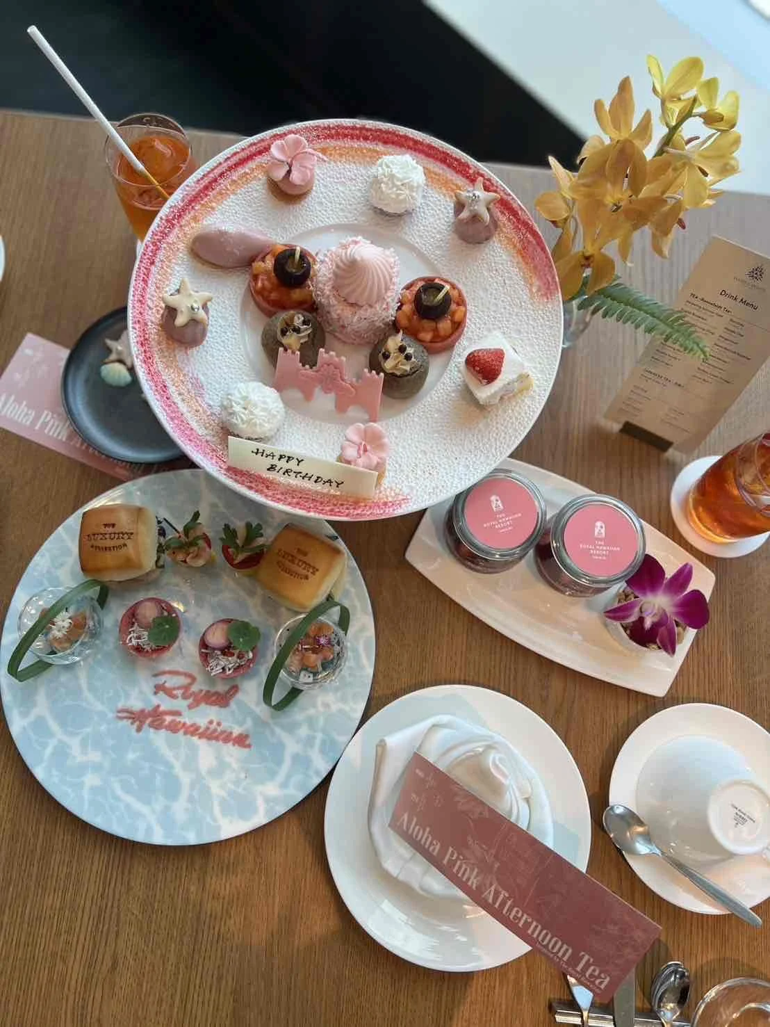 Aloha Pink Afternoon Tea