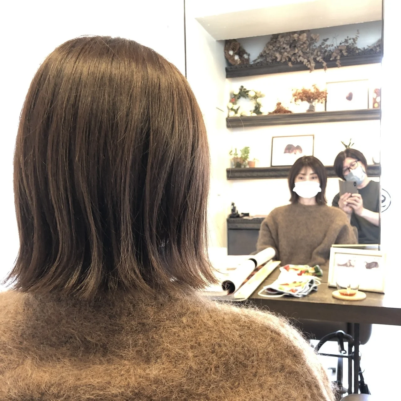 ヘアスタイル整えて、気分爽快！