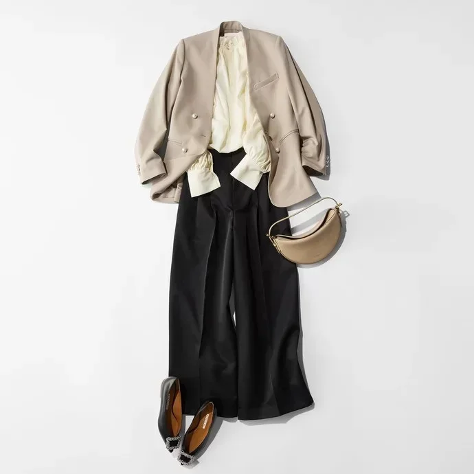 がんばりすぎないのに洒落て見える。大人の好感度服