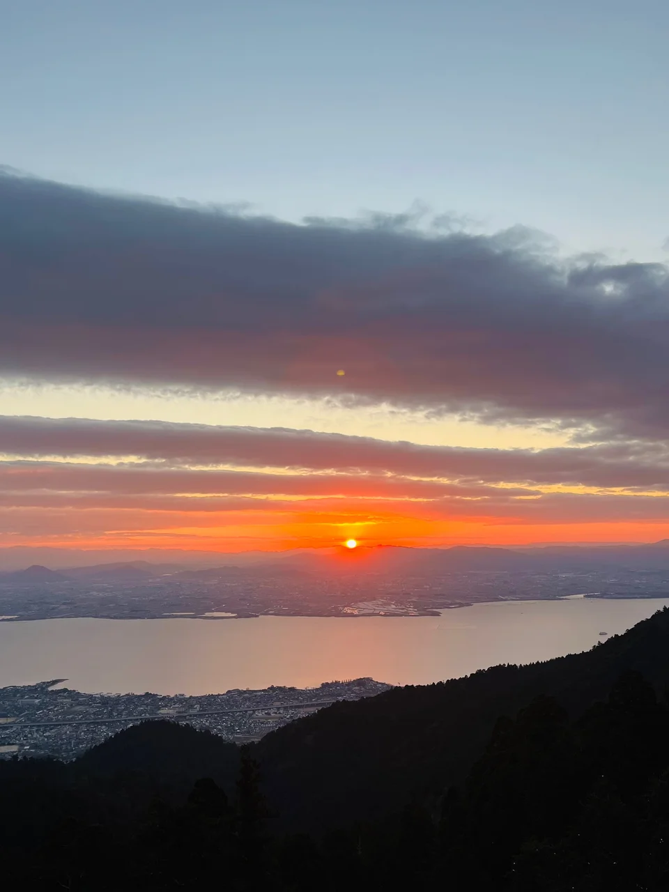 SHIHOのデジカメ日記　比叡山からの初日の出