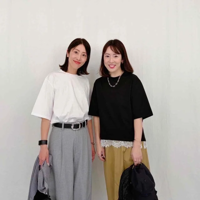 yukieさんと渾身のパックTシャツで双子コーデ！